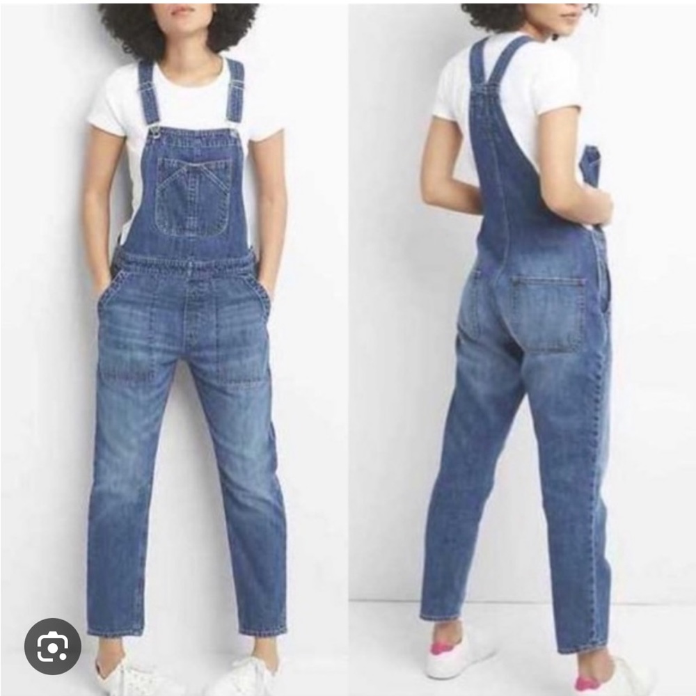 Gap Denim Overalls size medium.